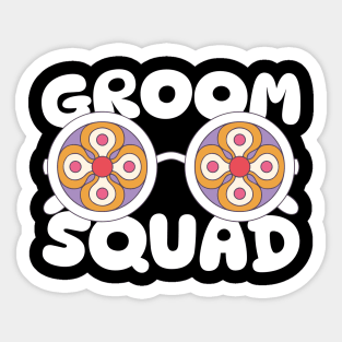 Groom Squad Sticker
